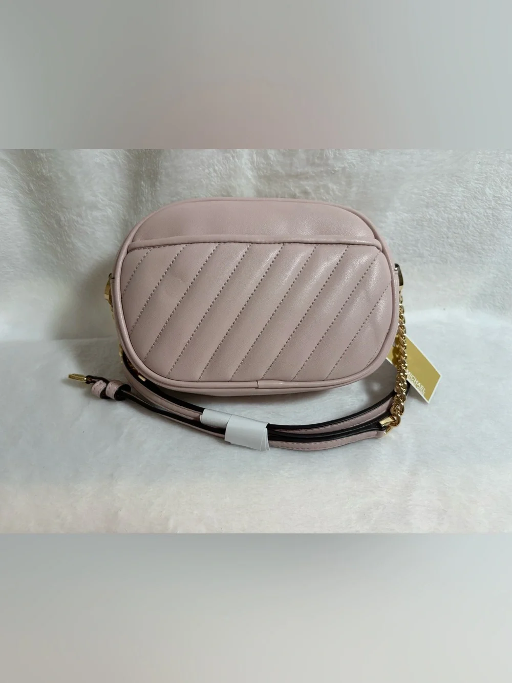 *NWT* MICHAEL KORS ROSE SMALL OVAL CROSSBODY- POWDER BLUSH
